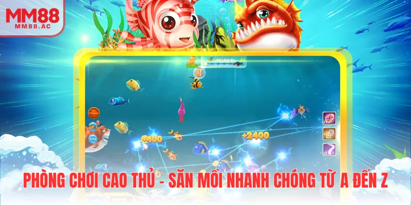 Phòng chơi cao thủ - Săn mồi nhanh chóng từ A đến Z