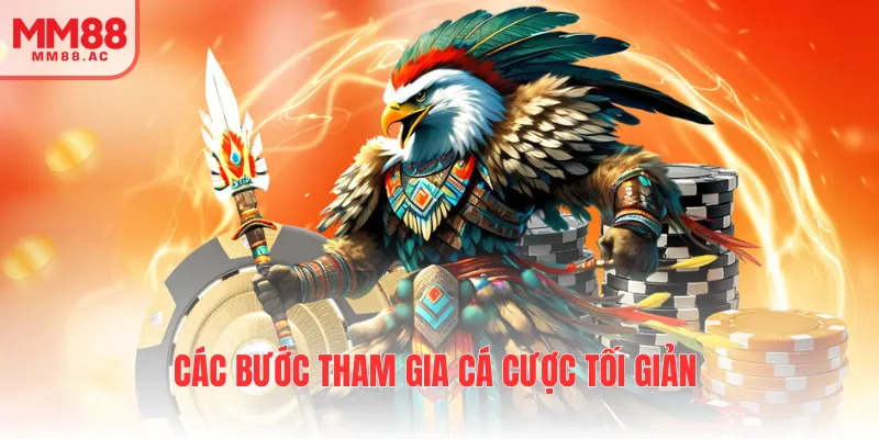 Các bước tham gia cá cược tối giản
